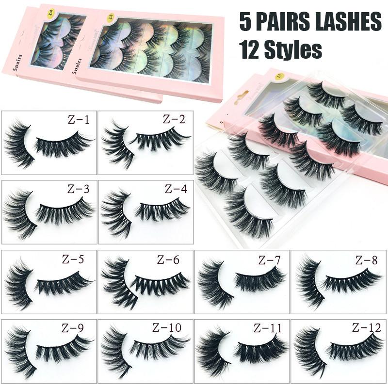 2020 New 3D Faux Mink Hair Cross False Eyelashes 5 Pairs Long Natural Thick Eye Lashes Handmade Makeup Beauty Extension Tools
2020 New 3D Faux Mink Hair Cross False Eyelashes 5 Pairs Long Natural Thick Eye Lashes Handmade Makeup Beauty Extension Tools