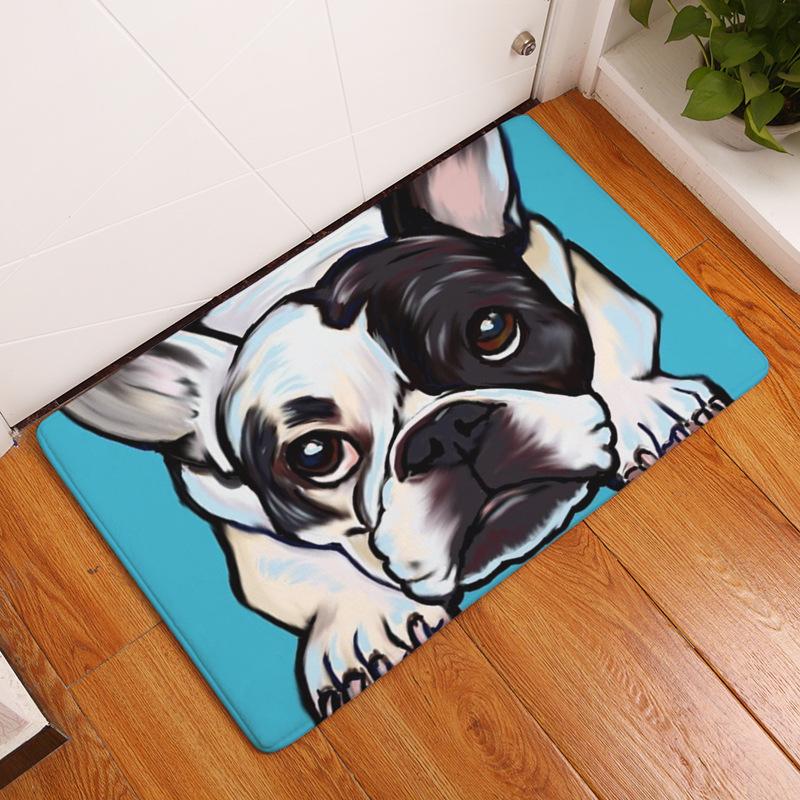 Dog Printed Bathroom Kitchen Carpet Flannel Welcome Floor Mats Animal Cute Oil Pet Cool House Doormats For Living Room
Dog Printed Bathroom Kitchen Carpet Flannel Welcome Floor Mats Animal Cute Oil Pet Cool House Doormats For Living Room