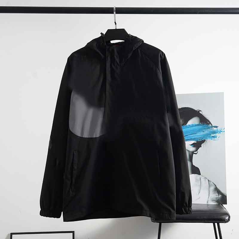 Men's Jacket 21SS Top Casual Male OverCoat Fashion Stylish High Street Elements New Trend Womens Windbreaker Long Sleeve Size: M-3XL