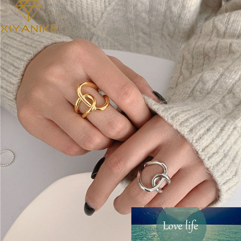 925 Sterling Silver Simple Geometric Cross Knotted Rings for Women Couple Classic Charms Handmade Finger Jewelry Gifts
925 Sterling Silver Simple Geometric Cross Knotted Rings for Women Couple Classic Charms Handmade Finger Jewelry Gifts