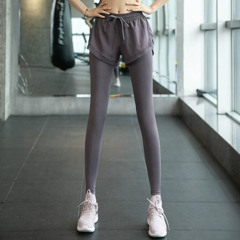 jian shen ku Female Summer Thin Section Breathable Elasticity Large Size Mock Two-Piece Outer Wear Online Celebrity Training Run, Purple
jian shen ku Female Summer Thin Section Breathable Elasticity Large Size Mock Two-Piece Outer Wear Online Celebrity Training Run, Purple