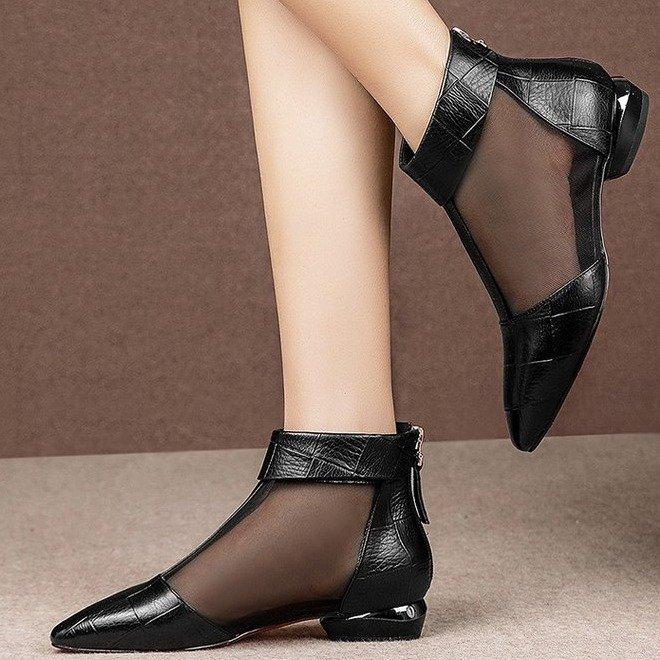 2020 Fashion Women Boots Casual Leather Low High Heels Spring Shoes Woman Pointed Toe Rubber Ankle Boots Black Zapatos Mujer
2020 Fashion Women Boots Casual Leather Low High Heels Spring Shoes Woman Pointed Toe Rubber Ankle Boots Black Zapatos Mujer