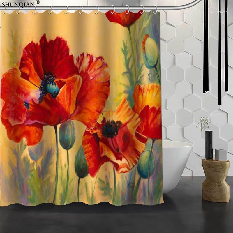 New Poppy Flower 02 Shower Curtain Waterproof Fabric Bath Curtain Polyester Fabric Bathroom 180X200cm150X180cm1
New Poppy Flower 02 Shower Curtain Waterproof Fabric Bath Curtain Polyester Fabric Bathroom 180X200cm150X180cm1
