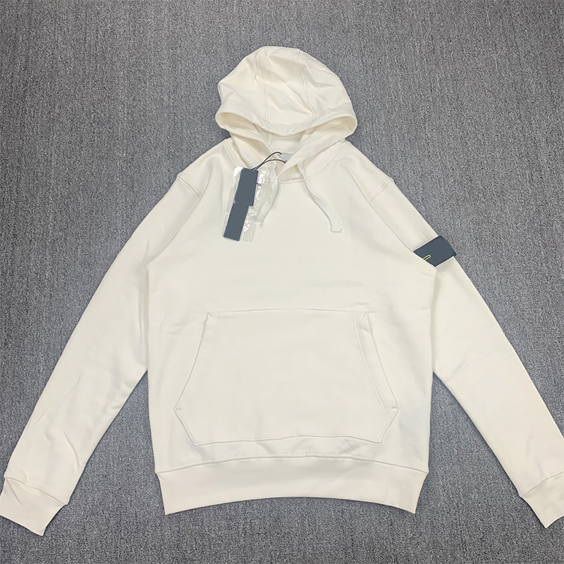 Thickened style in autumn and winter Men's Hoodies Warm Sweatshirt Relaxed comfortable Pullover Simple European American famous brand