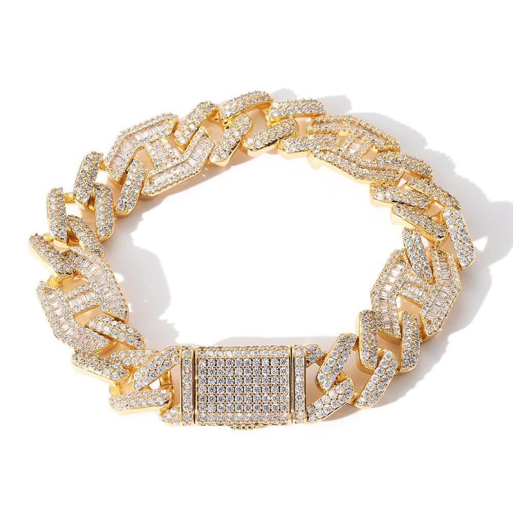 Out Miami Iced Baguette Male Bracelet 2 Colours 15mm Micro Pave Zircon Bracelets Hip Hop Rock Jewelry 5z2l
Out Miami Iced Baguette Male Bracelet 2 Colours 15mm Micro Pave Zircon Bracelets Hip Hop Rock Jewelry 5z2l