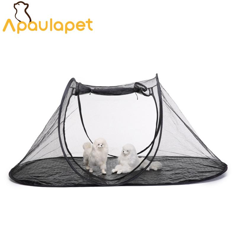 APAULAPET Pet Portable Tent With Carry Bag Collapsible Outdoor Pet Tent Cat Travel Outdoor Cage camas para perros lavables, Black
APAULAPET Pet Portable Tent With Carry Bag Collapsible Outdoor Pet Tent Cat Travel Outdoor Cage camas para perros lavables, Black