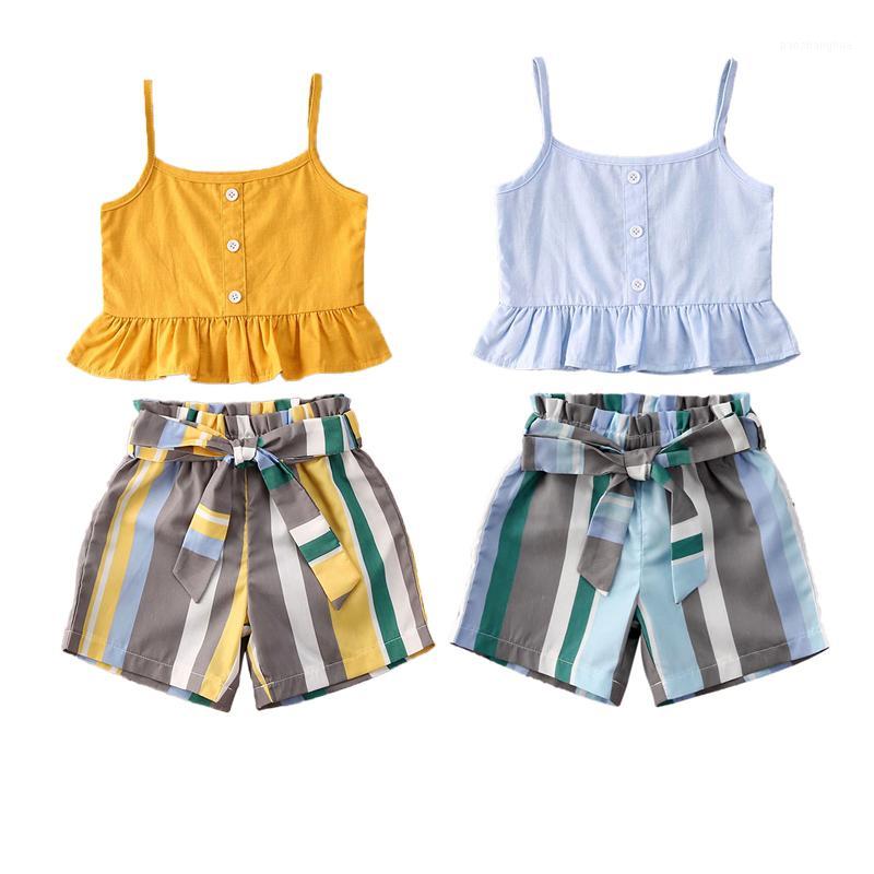 Cute Summer Baby Kid Girl Clothes Crop Top T-shirt+Print Pants 2pcs Summer Girls Sleeveless Outfits Clothes Set1, Blue
Cute Summer Baby Kid Girl Clothes Crop Top T-shirt+Print Pants 2pcs Summer Girls Sleeveless Outfits Clothes Set1, Blue