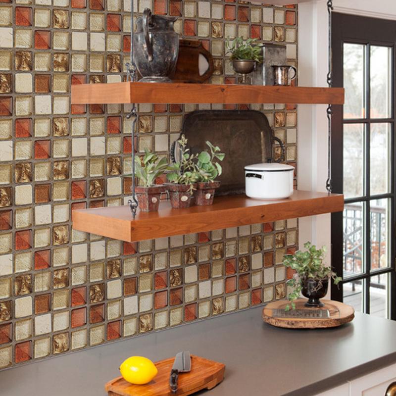Mosaic Tile Stickers Waterproof and Oil-proof Bathroom Wall Decoration Painting Retro Country Style 10*10*10PCS
Mosaic Tile Stickers Waterproof and Oil-proof Bathroom Wall Decoration Painting Retro Country Style 10*10*10PCS