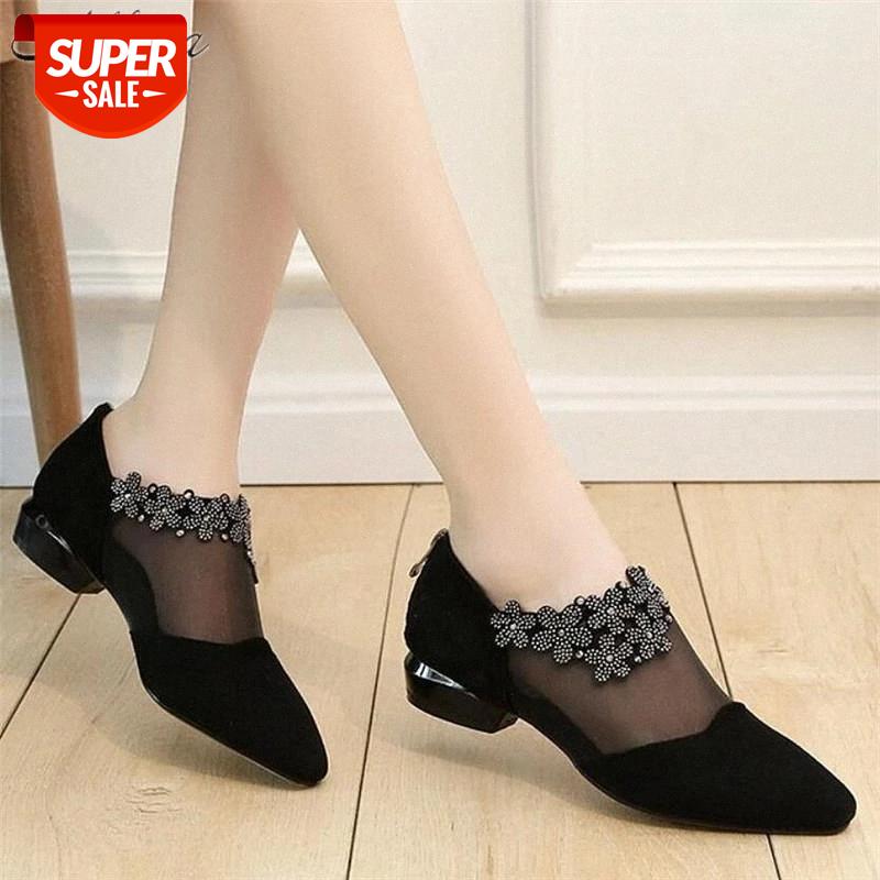Summer Women High Heel Shoes Mesh Breathable Pumps Zip Pointed Toe Thick Heels Fashion Female Dress Shoes Elegant Woman #A08r, Black
Summer Women High Heel Shoes Mesh Breathable Pumps Zip Pointed Toe Thick Heels Fashion Female Dress Shoes Elegant Woman #A08r, Black