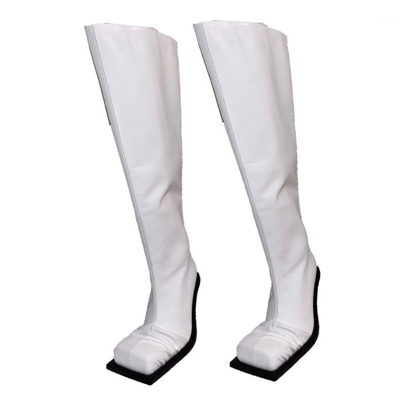 2020 New Winter Knee-High Boots Woman Shoes Square Toe High-Heels Boots Woman Slip On Fashion Sexy Winter Female botas de mujer1, White
2020 New Winter Knee-High Boots Woman Shoes Square Toe High-Heels Boots Woman Slip On Fashion Sexy Winter Female botas de mujer1, White
