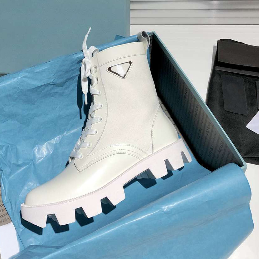 Fashion women designers martin Ankle boots Early spring catwalk style thick soled boots with box, Black
Fashion women designers martin Ankle boots Early spring catwalk style thick soled boots with box, Black