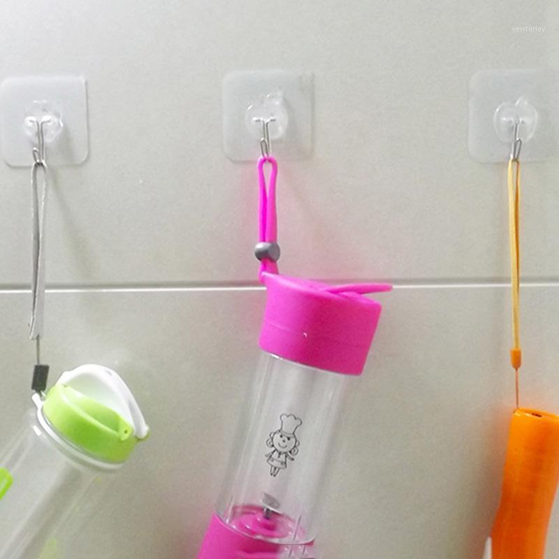 Wall Hooks Transparent Reusable Seamless Adhesive Hooks Waterproof and Oilproof Bathroom Kitchen Wall Hanger @LS1
Wall Hooks Transparent Reusable Seamless Adhesive Hooks Waterproof and Oilproof Bathroom Kitchen Wall Hanger @LS1