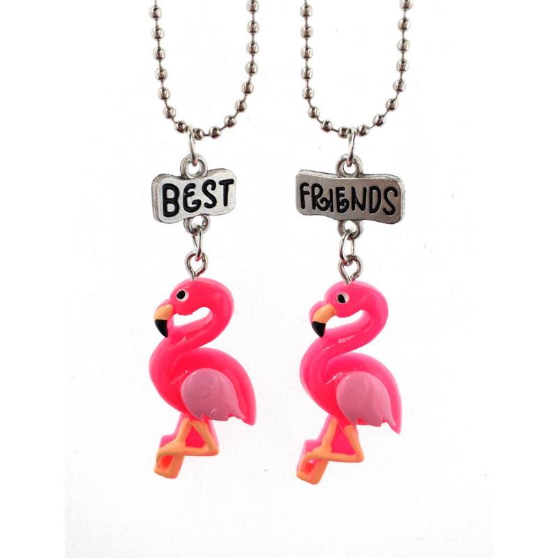 Hot European Cute Kawaii Kids Girls Children Jewelry Bird Flamingos Bird Best Friends Good Charm Necklace Pendants 2 Pcs/set
Hot European Cute Kawaii Kids Girls Children Jewelry Bird Flamingos Bird Best Friends Good Charm Necklace Pendants 2 Pcs/set