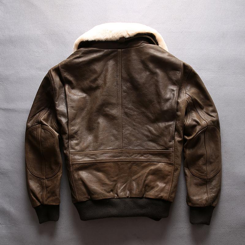 Air AIREXFLY Force B3 Flight Jacket Genuine Leather Fur Collar Jacket Brand Soft Cowhide Autumn Winter Coat Free Shipping
Air AIREXFLY Force B3 Flight Jacket Genuine Leather Fur Collar Jacket Brand Soft Cowhide Autumn Winter Coat Free Shipping