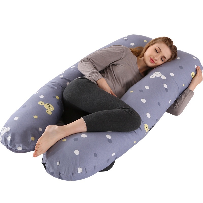 U-Shape pillow maternity Pregnancy Pillow for pregnant women to sleep woman reusable cotton pads maternity pillow cushion 201117