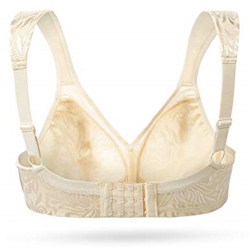 WingsLove Women's Full Coverage Non Padded Comfort Bra Minimizer Wire-Free Bra 201202