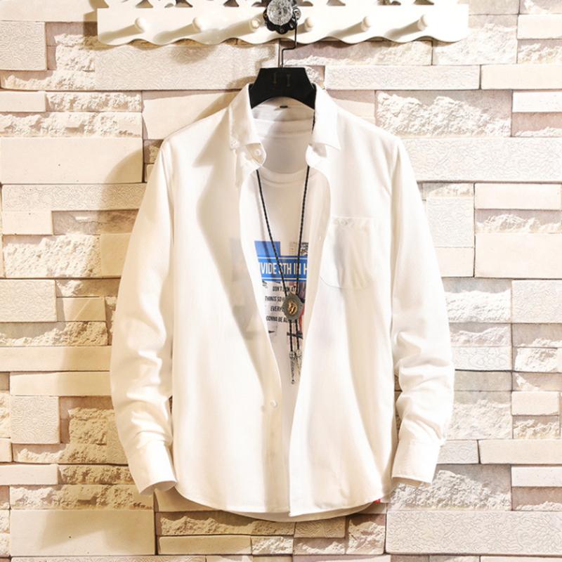 2020 Mens Summer Streewt Fashion Shirts Casual Long Sleeve Monochrome Loose Casual Blouse, Black
2020 Mens Summer Streewt Fashion Shirts Casual Long Sleeve Monochrome Loose Casual Blouse, Black
