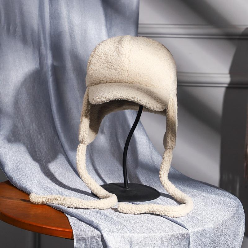 Warm plus Velvet Hat Autumn & Winter Women's Korean-style Versatile Baseball Cap Brim Hat Earmuff Cycling Ushanka Winter Fashion, Beige
Warm plus Velvet Hat Autumn & Winter Women's Korean-style Versatile Baseball Cap Brim Hat Earmuff Cycling Ushanka Winter Fashion, Beige