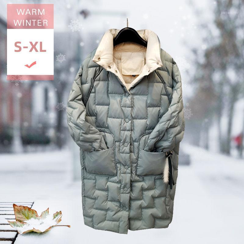 Women's Down & Parkas S-XLAutumn Winter Women Long White Duck Jacket Female Stand Collar Thin Casual Feather Coat Windproof Outwear Good Qua, Black
Women's Down & Parkas S-XLAutumn Winter Women Long White Duck Jacket Female Stand Collar Thin Casual Feather Coat Windproof Outwear Good Qua, Black