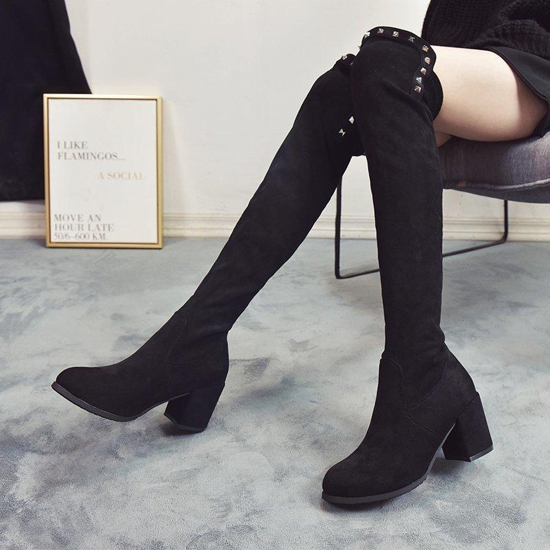 Winter Boots Lady Shoes Luxury Designer Boots-Women Sexy Thigh High Heels High Sexy 2020 Stiletto Fashion Pointy Autumn
Winter Boots Lady Shoes Luxury Designer Boots-Women Sexy Thigh High Heels High Sexy 2020 Stiletto Fashion Pointy Autumn