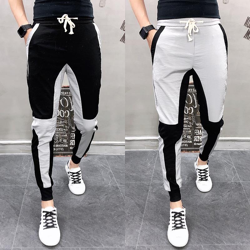New Men's Sweatpants Summer Streetwear Pants Tracksuit Fitness Casual Patchwork Pencil Feet Pants Mens Trousers, Black
New Men's Sweatpants Summer Streetwear Pants Tracksuit Fitness Casual Patchwork Pencil Feet Pants Mens Trousers, Black
