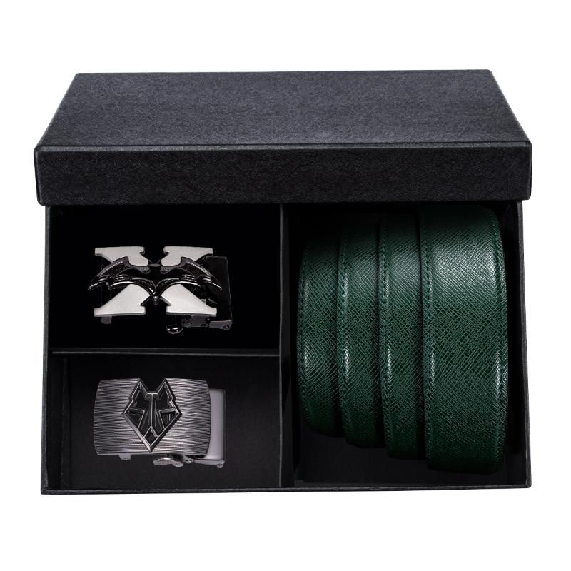 Men's Belt Automatic Buckle Genuine Leather Belts High Quality Fashion Green Cowskin Jeans Belt Men Gift DiBanGu, Black
Men's Belt Automatic Buckle Genuine Leather Belts High Quality Fashion Green Cowskin Jeans Belt Men Gift DiBanGu, Black