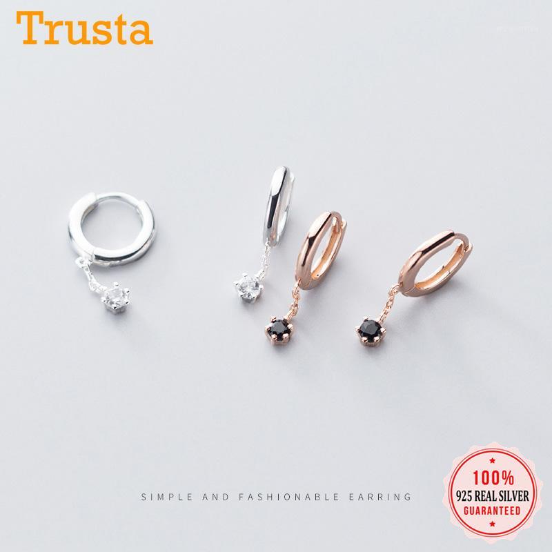 Trusta Genuine Fashion 925 Sterling Silver Black CZ Chain Hoop Ear Cuff Clip On Earring For Women Piercing Earing Jewelry DA9231
Trusta Genuine Fashion 925 Sterling Silver Black CZ Chain Hoop Ear Cuff Clip On Earring For Women Piercing Earing Jewelry DA9231