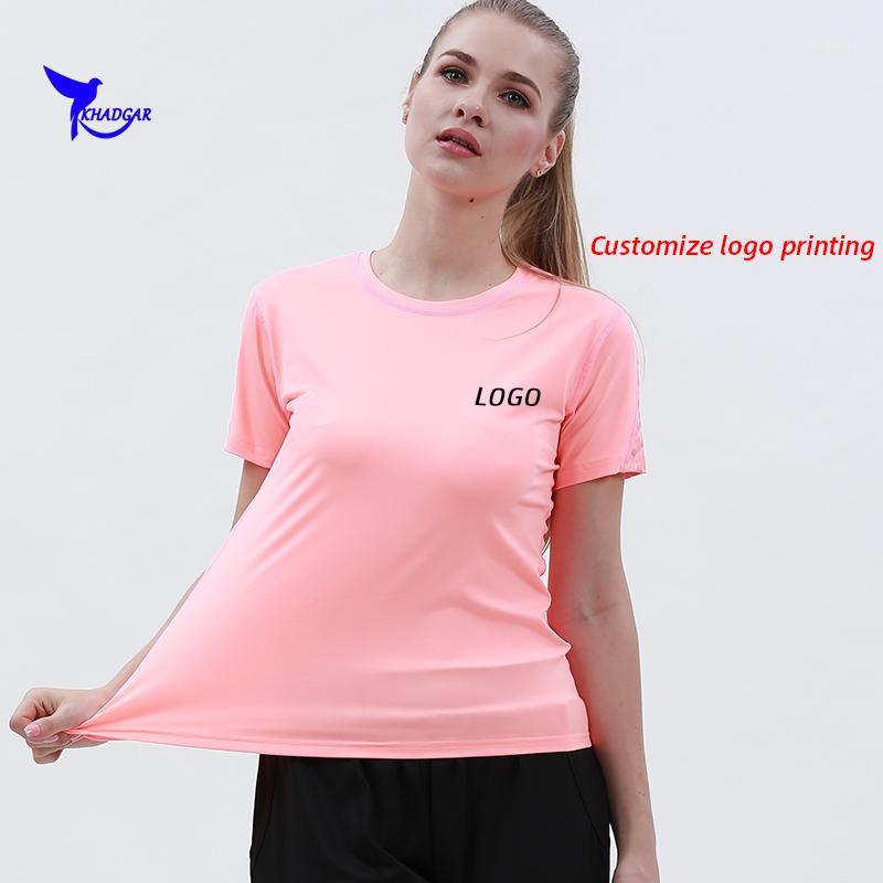 Customize LOGO Women' Gym Sports Shirts Quick Dry Running T-shirt Short Sleeve Breathable Mesh Yoga Fitness Clothing Top Tees1, Pink
Customize LOGO Women' Gym Sports Shirts Quick Dry Running T-shirt Short Sleeve Breathable Mesh Yoga Fitness Clothing Top Tees1, Pink