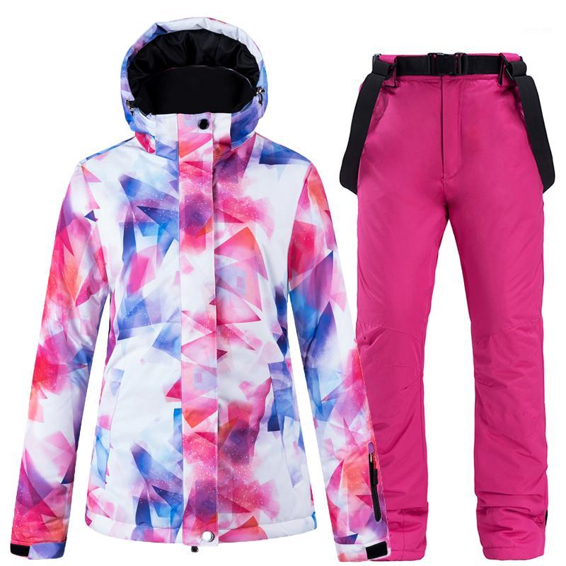 30 Degree Women Ski Jacket Pant Snowboard Suit Windproof Waterproof Breathable Winter Clothing Trouser Thicken Thermal Suit Set1, Color 17
30 Degree Women Ski Jacket Pant Snowboard Suit Windproof Waterproof Breathable Winter Clothing Trouser Thicken Thermal Suit Set1, Color 17