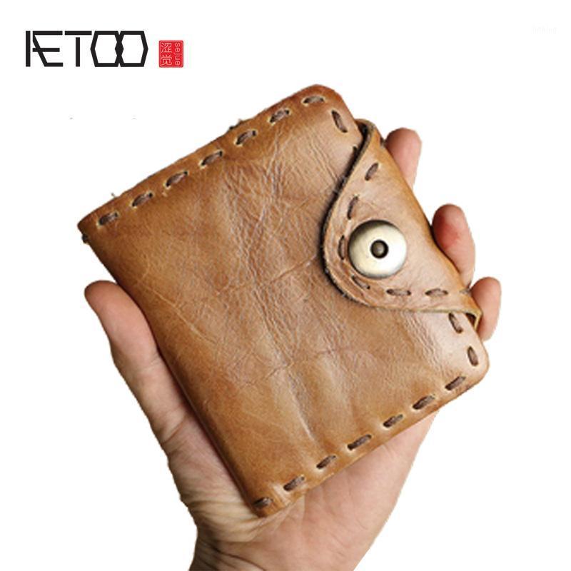 AETOO Handmade wallet, leather male personality casual wallet, men's cowhide folding short youth wallet1
AETOO Handmade wallet, leather male personality casual wallet, men's cowhide folding short youth wallet1