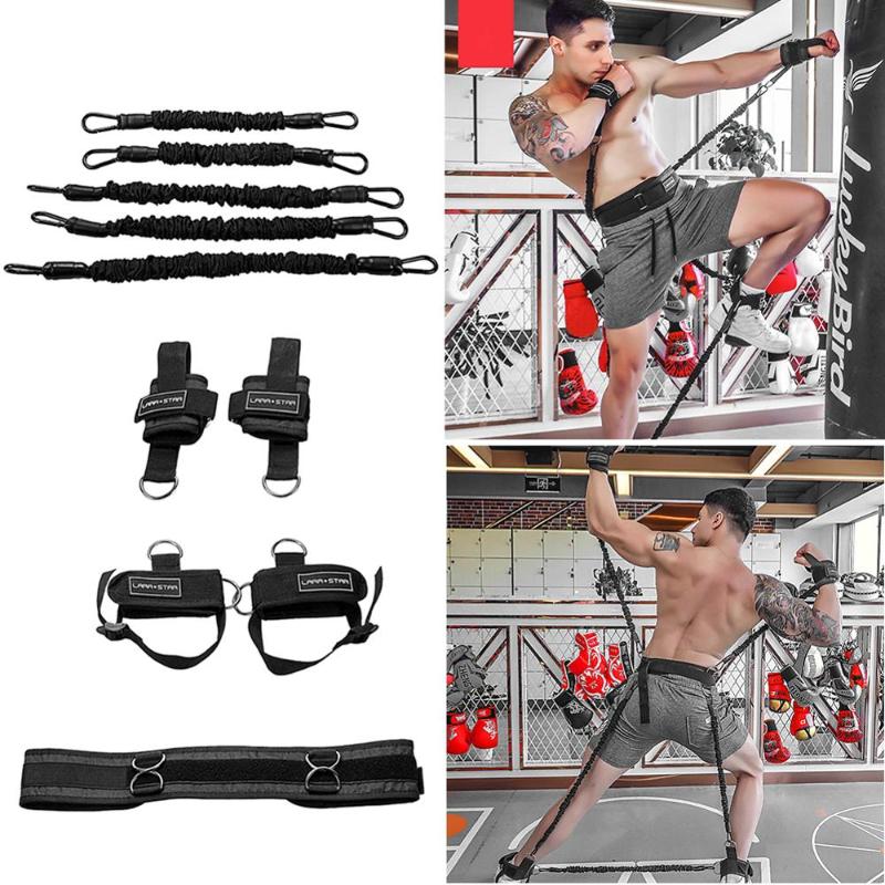 10 Pcs Springing Training Device Boxing Legs Explosive Exercise Elastic Rope Resistance Belt Tension Rope Workout Equipment Hot
10 Pcs Springing Training Device Boxing Legs Explosive Exercise Elastic Rope Resistance Belt Tension Rope Workout Equipment Hot