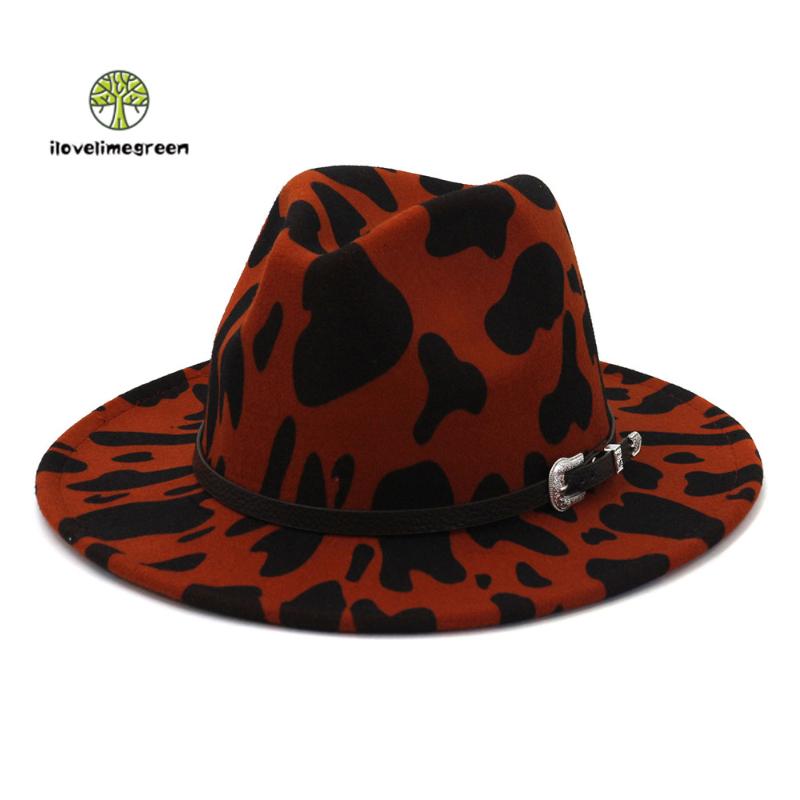 European American British Classic Cow Pattern Jazz Panama Fedora Hat Party Camel Cotton Unisex Hat, Army green
European American British Classic Cow Pattern Jazz Panama Fedora Hat Party Camel Cotton Unisex Hat, Army green