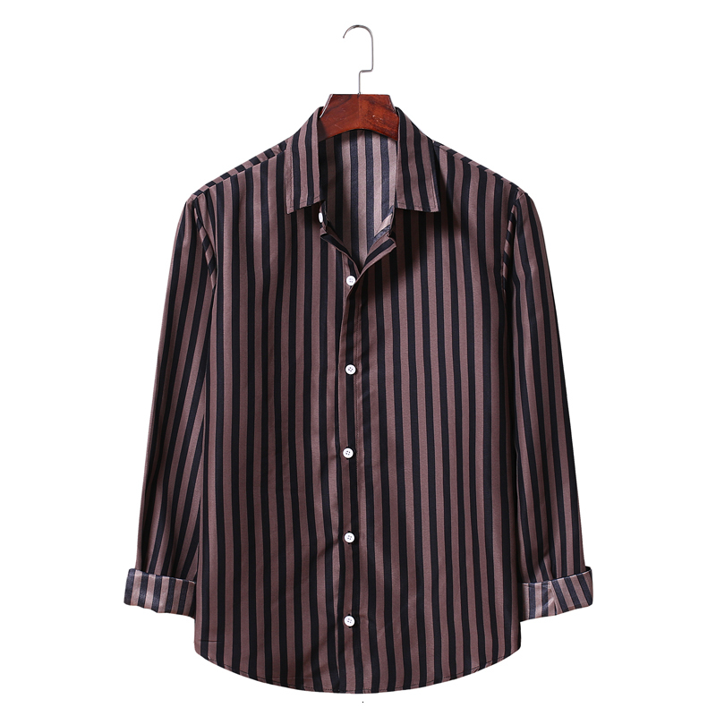 2021 New Brand Men Casual Striped Tops Spring Autumn Long Sleeve Buttons Slim Shirts Male Clothing Plus Size Shirt Harajuku Umfb, 4mw-al015-baihei
2021 New Brand Men Casual Striped Tops Spring Autumn Long Sleeve Buttons Slim Shirts Male Clothing Plus Size Shirt Harajuku Umfb, 4mw-al015-baihei