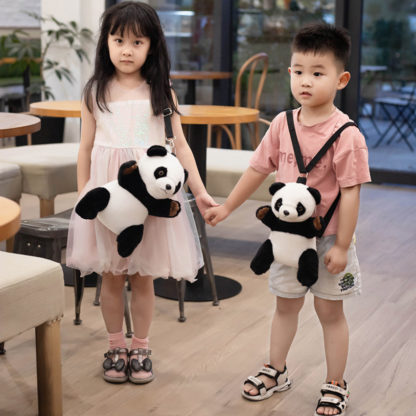 Cartoon Backpack Plush Toy Cute Giant Panda Doll Bag Kindergarten Baby Messenger ZWJV, Panda backpack
Cartoon Backpack Plush Toy Cute Giant Panda Doll Bag Kindergarten Baby Messenger ZWJV, Panda backpack