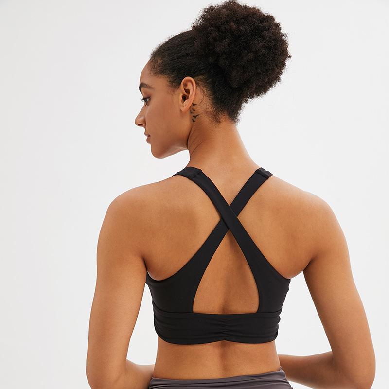 ShockSproof Sports Bra Yoga bra Women Tank Tops Fitness Proof Quick Dry Backless Cross Tanks Push Up Crop Size -L1, Black
ShockSproof Sports Bra Yoga bra Women Tank Tops Fitness Proof Quick Dry Backless Cross Tanks Push Up Crop Size -L1, Black