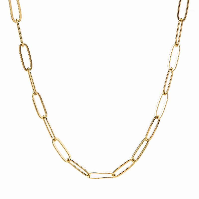 Chokers Gold Color Paper Clip Lick Chain Choker Necklace For Women Link Wedding Birthday Jewelry 15 16 17 Inches1
Chokers Gold Color Paper Clip Lick Chain Choker Necklace For Women Link Wedding Birthday Jewelry 15 16 17 Inches1