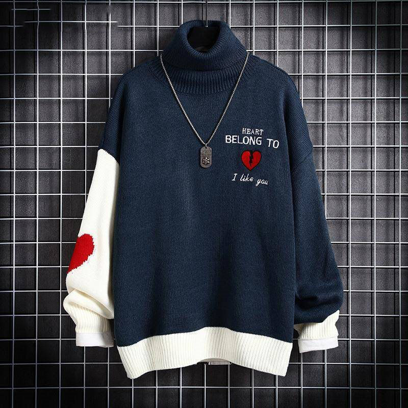 2021 Autumn Winter Thick in Fashion Couples Knitted Male Sweater TRLS, White-910
2021 Autumn Winter Thick in Fashion Couples Knitted Male Sweater TRLS, White-910