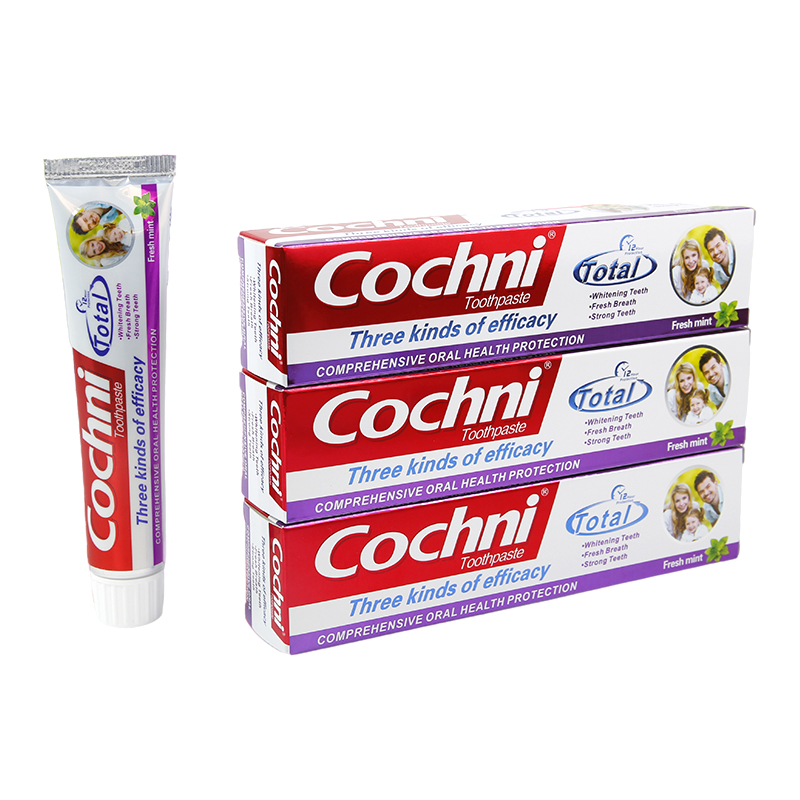 Toothpaste Cochni Clean dental plaque Reduce Bad Breath Balance oral flora Maintain gum health
Toothpaste Cochni Clean dental plaque Reduce Bad Breath Balance oral flora Maintain gum health