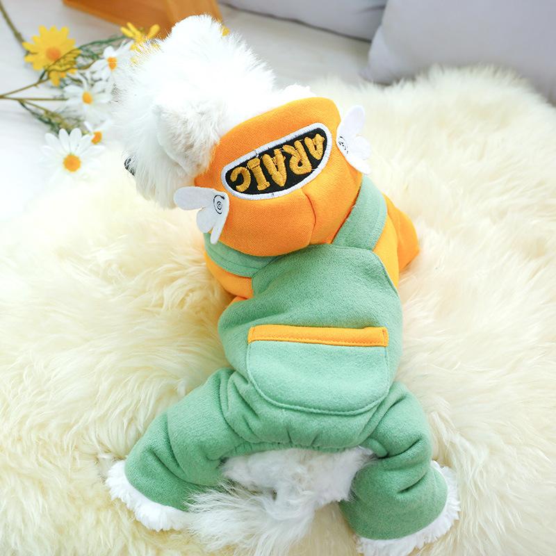 Winter Thickening Cotton Four-legged Dog Jumpsuits for Small and Medium Dog Cute Pet Clothing Clothes Warm Winter Coats Dogs, Pink
Winter Thickening Cotton Four-legged Dog Jumpsuits for Small and Medium Dog Cute Pet Clothing Clothes Warm Winter Coats Dogs, Pink