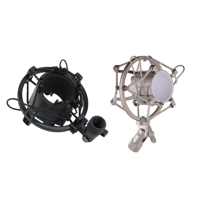 New Universal 6KG Bearable Load Mic Microphone Shock Mount Sound Recording Bracket Clip Holder Stand for Radio Studio
New Universal 6KG Bearable Load Mic Microphone Shock Mount Sound Recording Bracket Clip Holder Stand for Radio Studio