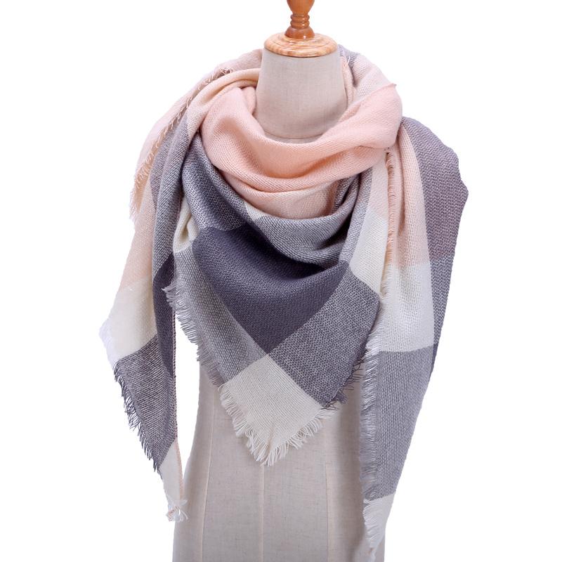 Scarves Designer 2021 Knitted Spring Winter Women Scarf Plaid Warm Cashmere Shawls Neck Bandana Pashmina Lady Wrap, Blue;gray
Scarves Designer 2021 Knitted Spring Winter Women Scarf Plaid Warm Cashmere Shawls Neck Bandana Pashmina Lady Wrap, Blue;gray