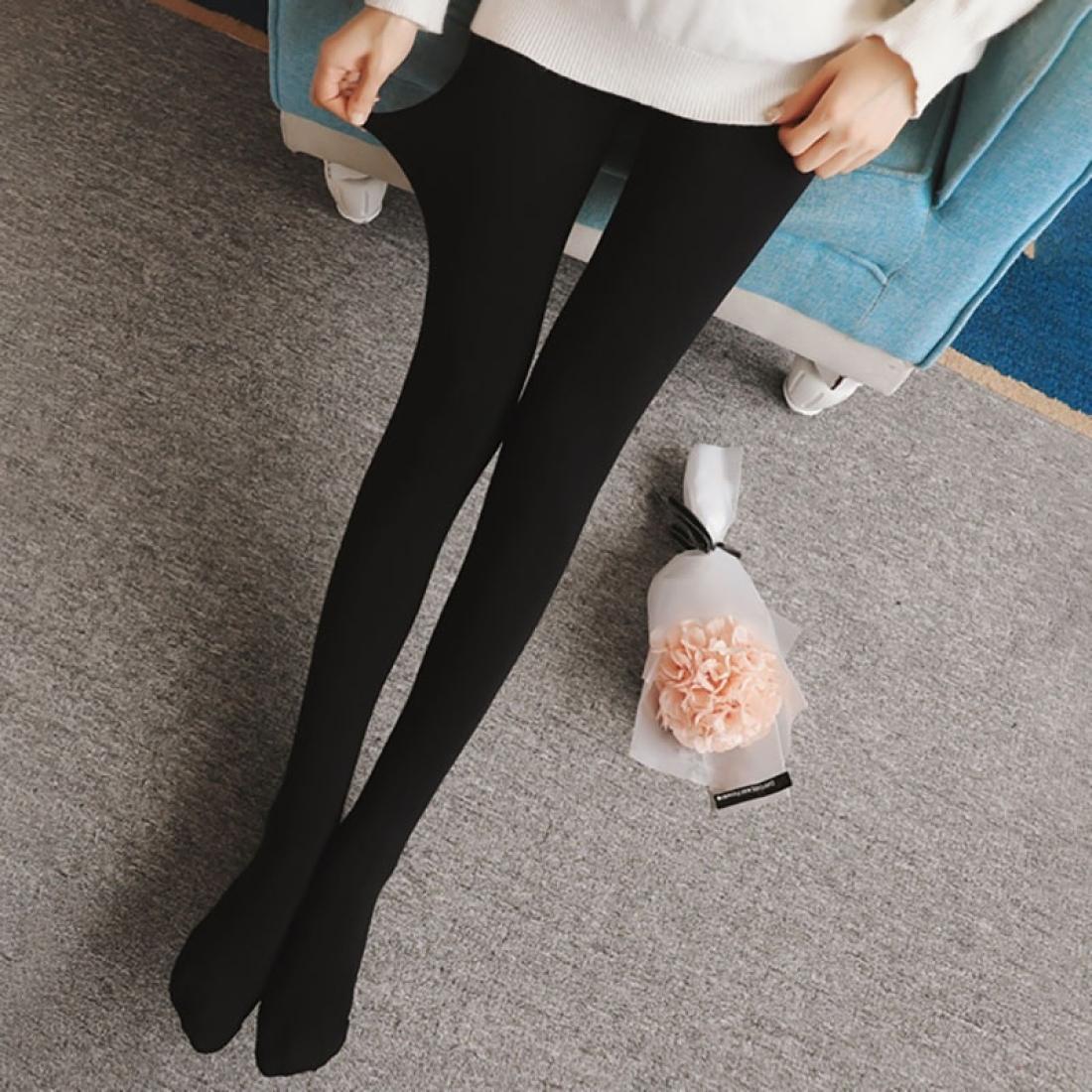 Plus Thick Velvet Leggings Pregnant Women Pantyhose