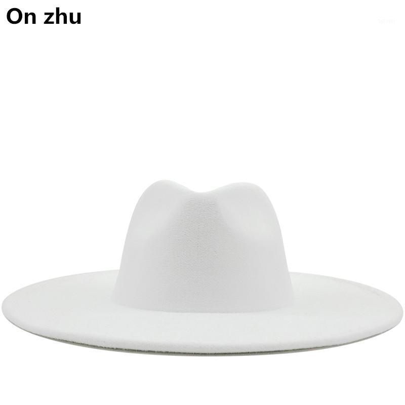 New British Style winter wool solid Classic fedoras cap men women panama jazz hat 9.5CM Wide Brim Big white Fedoras1
New British Style winter wool solid Classic fedoras cap men women panama jazz hat 9.5CM Wide Brim Big white Fedoras1