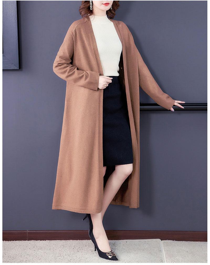 2021 Loose women's windbreaker elegant women's windbreaker autumn style female clothes Long Wind Coat, Black
2021 Loose women's windbreaker elegant women's windbreaker autumn style female clothes Long Wind Coat, Black