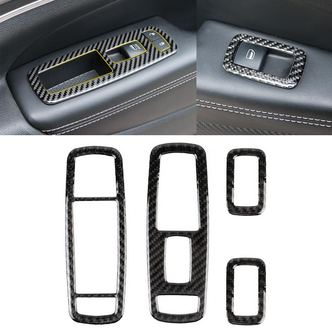 4 PCS Car Window Lift Switch Panel Carbon Fiber Decorative Sticker for Jeep Grand Cherokee
4 PCS Car Window Lift Switch Panel Carbon Fiber Decorative Sticker for Jeep Grand Cherokee