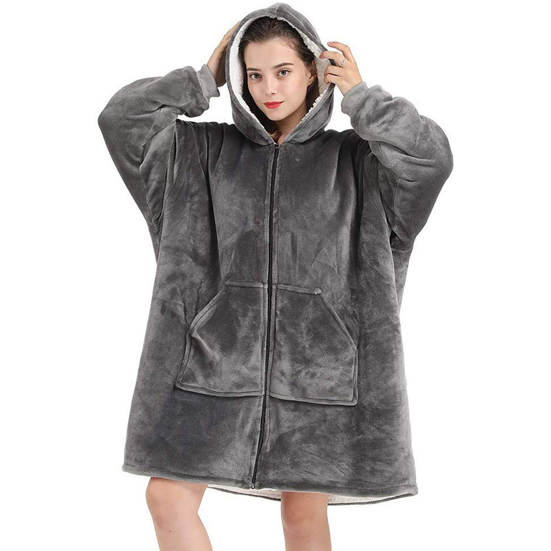 2021 New Hot Winter Woman Tv with Hood Thick Blanket Warm Cozy Sofa Velo Coral Hoodies Adult Children Bathrobe Oversized Outwear P6H4, Navy
2021 New Hot Winter Woman Tv with Hood Thick Blanket Warm Cozy Sofa Velo Coral Hoodies Adult Children Bathrobe Oversized Outwear P6H4, Navy