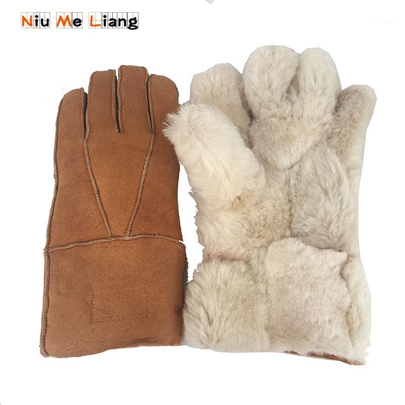 Fingerless Gloves 2021 Men Sheepskin Genuine Leather Glove For Winter Outdoor Warm Fur Thickening Thermal Patchwork G311 
Fingerless Gloves 2021 Men Sheepskin Genuine Leather Glove For Winter Outdoor Warm Fur Thickening Thermal Patchwork G311