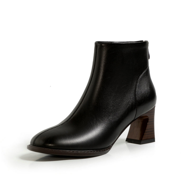 2021 New Ankle Boots High Heel Pu Leather Women Retro Square Toe Autumn Winter Ladies Shoes Size 34-43 V5p5, Brown
2021 New Ankle Boots High Heel Pu Leather Women Retro Square Toe Autumn Winter Ladies Shoes Size 34-43 V5p5, Brown