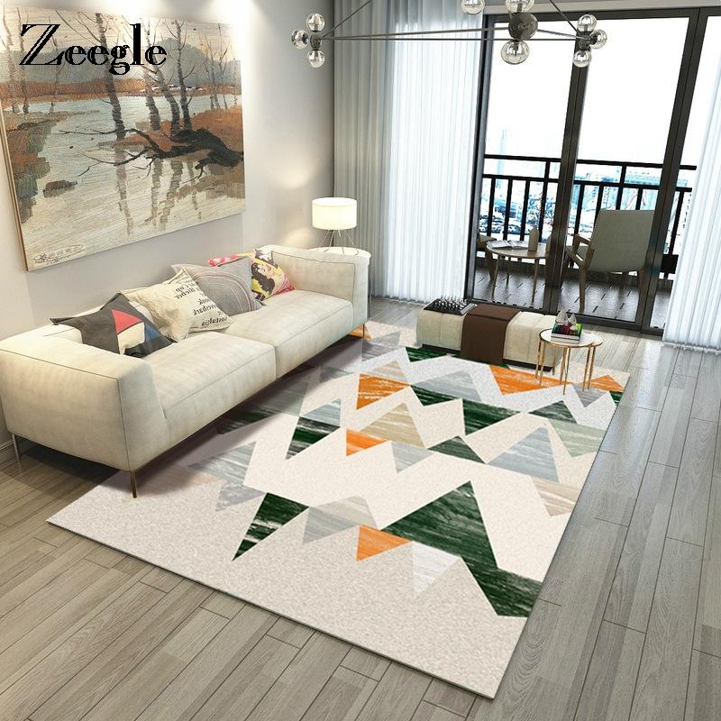 Zeegle Child Carpet For Living Room Modern Nordic Style Area Rug Decoration Living Room Anti-slip Coffee Table Floor Rug, Simple 7
Zeegle Child Carpet For Living Room Modern Nordic Style Area Rug Decoration Living Room Anti-slip Coffee Table Floor Rug, Simple 7