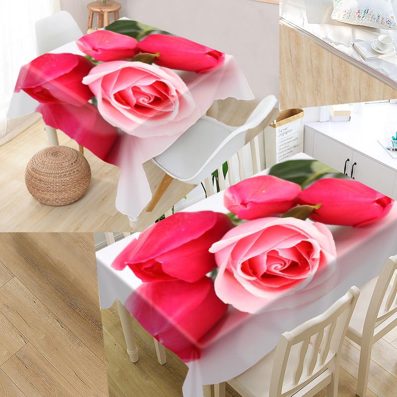 New Rose Flower Tablecloth 3D Oxford Fabric Square/Rectangular Dust-proof Table Cover For Party Home Decor TV Covers, 10
New Rose Flower Tablecloth 3D Oxford Fabric Square/Rectangular Dust-proof Table Cover For Party Home Decor TV Covers, 10